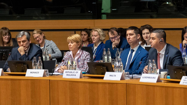 Mihai Popșoi a participat la cea de-a 134-a sesiune a Comitetului de Miniștri al CoE. A fost reiterat sprijinul ferm al R. Moldova pentru crearea Tribunalului Special pentru crima de agresiune împotriva Ucrainei (FOTO) Mihai Popșoi a participat la cea de-a 134-a sesiune a Comitetului de Miniștri al CoE. A fost reiterat sprijinul ferm al R. Moldova pentru crearea Tribunalului Special pentru crima de agresiune împotriva Ucrainei (FOTO)