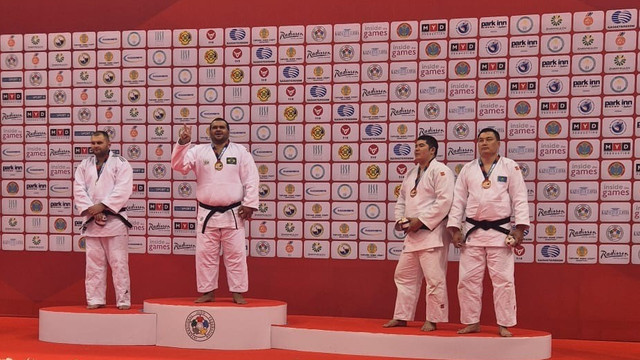 Ion Basoc a obținut medalia de argint la Campionatul mondial de para judo