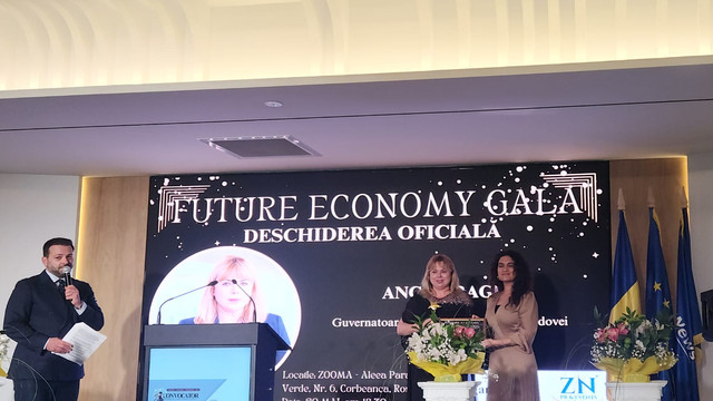 Guvernatoarea BNM, Anca Dragu, premiată la București pentru leadership în Integrarea Republicii Moldova în SEPA Guvernatoarea BNM, Anca Dragu, premiată la București pentru leadership în Integrarea Republicii Moldova în SEPA