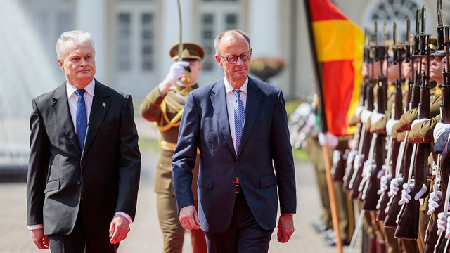 Cancelarul german Friedrich Merz acuză Rusia că „amenință securitatea Europei”
 Cancelarul german Friedrich Merz acuză Rusia că „amenință securitatea Europei”