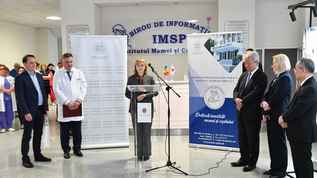 Institutul Mamei și Copilului a fost dotat cu echipamente moderne grație sprijinului Japoniei Institutul Mamei și Copilului a fost dotat cu echipamente moderne grație sprijinului Japoniei