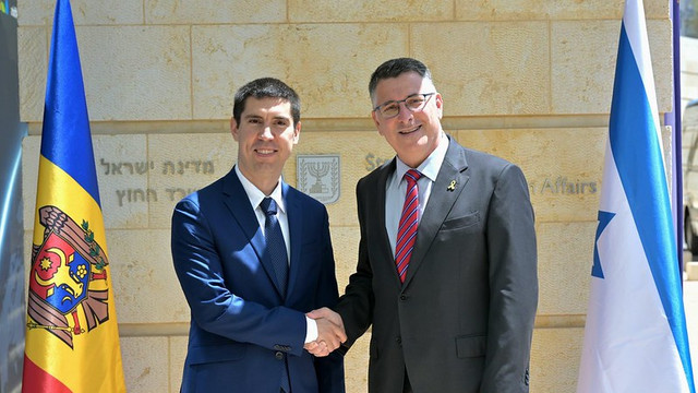 Mihai Popșoi, întrevedere cu omologul său israelian, Gideon Sa’ar. Consolidarea relațiilor bilaterale moldo-israeliene, în discuții Mihai Popșoi, întrevedere cu omologul său israelian, Gideon Sa’ar. Consolidarea relațiilor bilaterale moldo-israeliene, în discuții