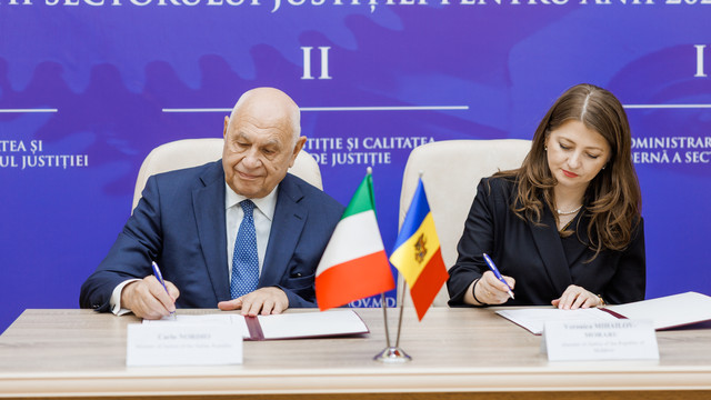 Republica Moldova și Italia au semnat un Memorandum de cooperare în domeniul justiției și drepturilor omului (FOTO) Republica Moldova și Italia au semnat un Memorandum de cooperare în domeniul justiției și drepturilor omului (FOTO)