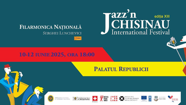 ICR „Mihai Eminescu” la Chișinău sprijină participarea trio-ului „Heart Cave Project” la Jazz'n Chișinău International Festival. Programul evenimentelor 