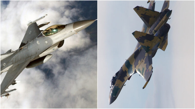 „Detaliul” care i-a permis unui F-16 ucrainean să distrugă, pentru prima dată în istoria aviației, un avion Su-35 rus în valoare de 100 de milioane de dolari „Detaliul” care i-a permis unui F-16 ucrainean să distrugă, pentru prima dată în istoria aviației, un avion Su-35 rus în valoare de 100 de milioane de dolari