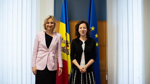 Planul de Creștere pentru Republica Moldova, discutat de Vicepreședinta Executivă a Comisiei Europene, Roxana Mînzatu, cu ministra economiei Doina Nistor Planul de Creștere pentru Republica Moldova, discutat de Vicepreședinta Executivă a Comisiei Europene, Roxana Mînzatu, cu ministra economiei Doina Nistor