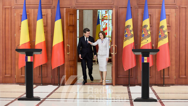 GALERIE FOTO | Nicușor Dan, la conferința de presă comună cu Maia Sandu: „Proiectul cel mai important al Republicii Moldova este aderarea la Uniunea Europeană” GALERIE FOTO | Nicușor Dan, la conferința de presă comună cu Maia Sandu: „Proiectul cel mai important al Republicii Moldova este aderarea la Uniunea Europeană”