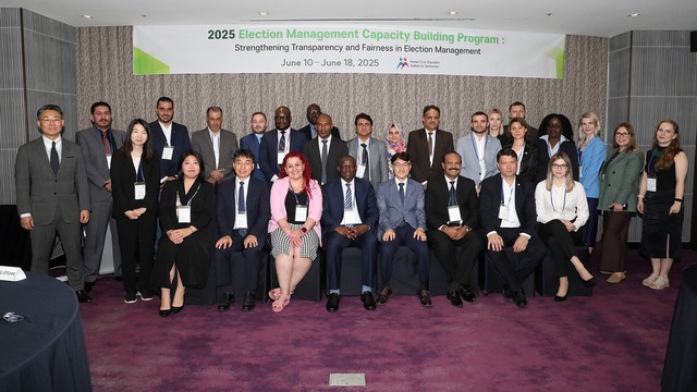 O delegație CEC participă la instruiri pentru consolidarea transparenței și echității în procesul electoral, în Coreea