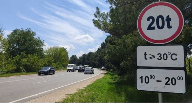 Circulația mijloacelor de transport de mare tonaj pe drumurile publice, restricționată în zilele caniculare Circulația mijloacelor de transport de mare tonaj pe drumurile publice, restricționată în zilele caniculare
