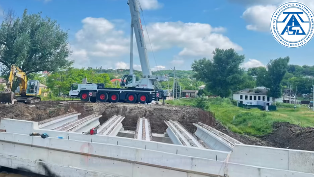 Reconstrucția podului de la Buțeni, Hâncești, va fi încheiată până în toamna acestui an Reconstrucția podului de la Buțeni, Hâncești, va fi încheiată până în toamna acestui an