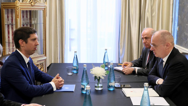 Mihai Popșoi, întrevedere cu omologul său albanez, Igli Hasani. Consolidarea dialogului politic și diplomatic dintre Republica Moldova și Albania, pe agenda discuțiilor