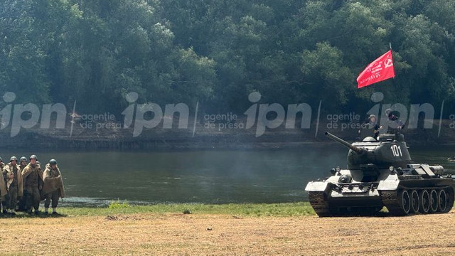 Demonstrație de forță militară pe malul Nistrului, condamnată de Chișinău
