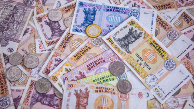 Leul moldovenesc s-a menținut stabil față de euro în luna mai
