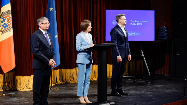 Maia Sandu i-a felicitat pe angajații din serviciul public cu ocazia zilei profesionale: „Țara noastră are nevoie de profesioniști care cred în ea, care îi poartă grija și care contribuie la binele comun” 