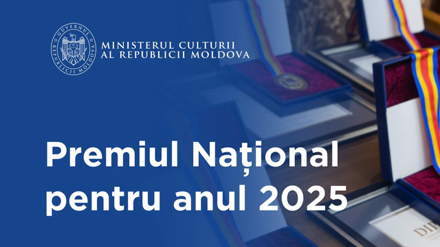 Ministerul Culturii anunță lansarea concursului pentru Premiul Național 2025