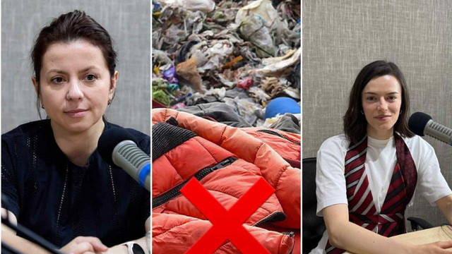 OAMENI ȘI IDEI | Dorina Lisnic și Aurelia Bahnaru, despre moda care poluează. Ce facem cu deșeurile textile? (VIDEO) OAMENI ȘI IDEI | Dorina Lisnic și Aurelia Bahnaru, despre moda care poluează. Ce facem cu deșeurile textile? (VIDEO)