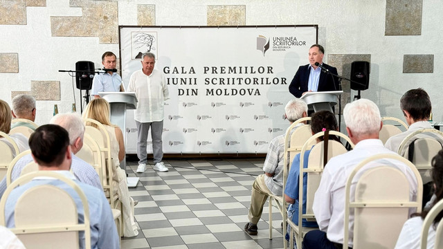 A avut loc Gala Premiilor Uniunii Scriitorilor, ediția 2025. Claudia Partole, Grigore Chiper și Lilia Bicec – printre laureații anului editorial 2024