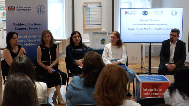 Dialoguri electorale și expoziție despre evoluția alegerilor din Republica Moldova, la Chișinău. Șefa CEC: „Democrația necesită eforturi constante pentru a fi protejată” 