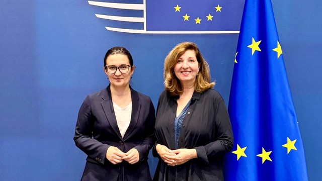 Pregătirile pentru Summitul RM – UE, discutate de Cristina Gherasimov cu reprezentanta Secretariatului General al Consiliului UE  Pregătirile pentru Summitul RM – UE, discutate de Cristina Gherasimov cu reprezentanta Secretariatului General al Consiliului UE