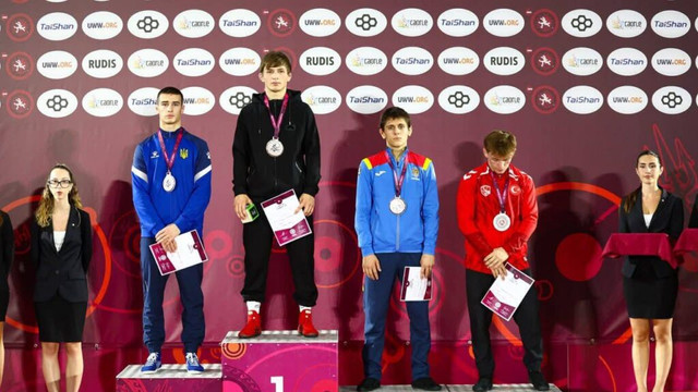 Alte două medalii pentru Republica Moldova la Campionatul European de lupte U-20