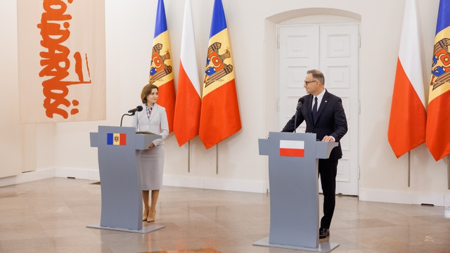 Maia Sandu la Varșovia: Parteneriatul dintre Republica Moldova și Polonia este mai solid ca niciodată Maia Sandu la Varșovia: Parteneriatul dintre Republica Moldova și Polonia este mai solid ca niciodată