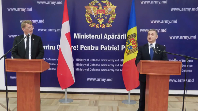 LIVE | Briefing de presă susținut de ministrul Apărării al Republicii Moldova, Anatolie Nosatîi, și ministrul Apărării al Danemarcei, Troels Lund Poulsen
 LIVE | Briefing de presă susținut de ministrul Apărării al Republicii Moldova, Anatolie Nosatîi, și ministrul Apărării al Danemarcei, Troels Lund Poulsen