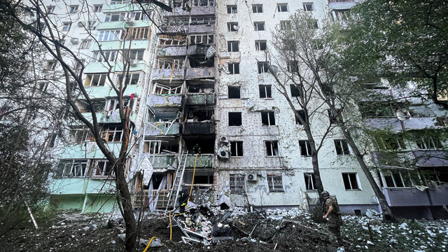 Rusia, atac brutal în Ucraina. Peste 600 de drone și rachete au fost lansate asupra mai multor orașe (FOTO)
