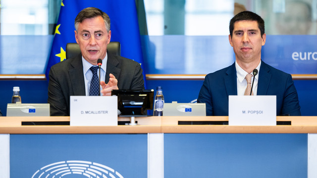 Angajamentele europene ale R. Moldova, prezentate de Mihai Popșoi la ședința Comisia pentru afaceri externe a Parlamentului European