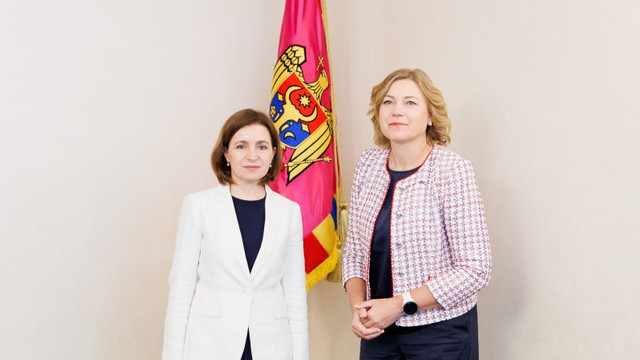 Maia Sandu a avut o întrevedere cu vicepreședinta executivă a Comisiei Europene, Henna Virkkunen, aflată în prima vizită oficială la Chișinău Maia Sandu a avut o întrevedere cu vicepreședinta executivă a Comisiei Europene, Henna Virkkunen, aflată în prima vizită oficială la Chișinău