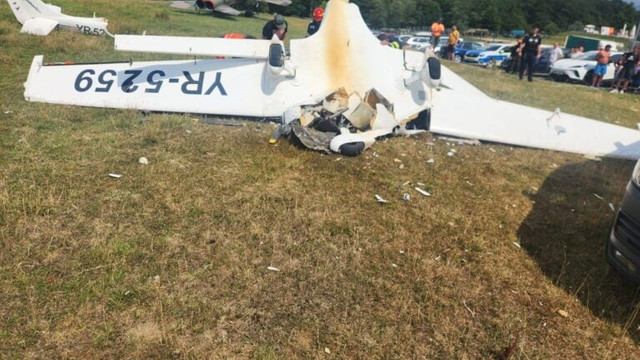 Un avion de mici dimensiuni s-a prăbușit în România. Pilotul a decedat