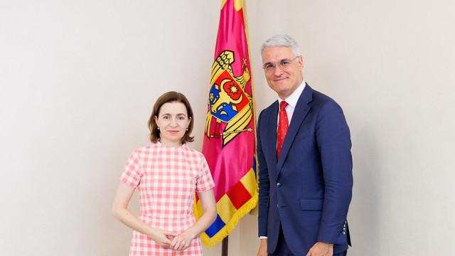 Consolidarea cooperării dintre Chișinău și București, discutată de Maia Sandu și ministrul român Dragoș Pîslaru Consolidarea cooperării dintre Chișinău și București, discutată de Maia Sandu și ministrul român Dragoș Pîslaru