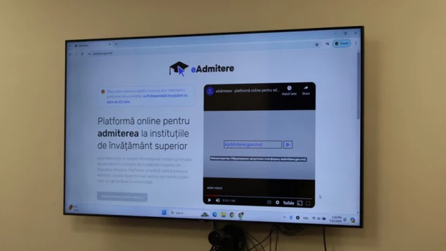 Începe admiterea în universitățile din Republica Moldova. Dosarele pot fi depuse exclusiv online
 Începe admiterea în universitățile din Republica Moldova. Dosarele pot fi depuse exclusiv online