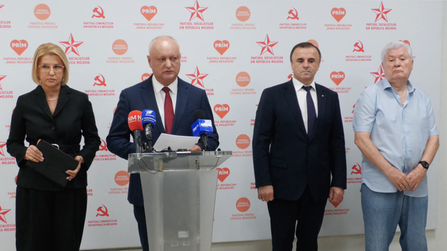 Dodon, Vlah, Tarlev și Voronin merg în bloc la alegerile parlamentare din 28 septembrie Dodon, Vlah, Tarlev și Voronin merg în bloc la alegerile parlamentare din 28 septembrie