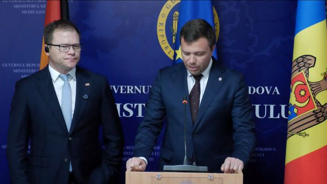 LIVE | Conferință de presă susținută de miniștrii Mediului din Republica Moldova și Germania LIVE | Conferință de presă susținută de miniștrii Mediului din Republica Moldova și Germania
