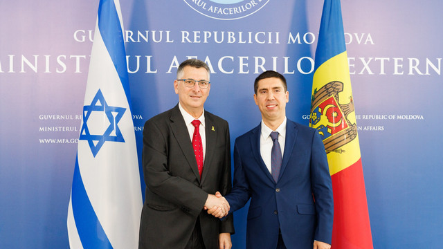 Mihai Popșoi s-a întâlnit cu omologul său israelian, Gideon Sa’ar. Relansarea cooperării economice și noi acorduri bilaterale, în discuții