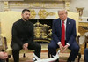 LIVE | Trump – Zelenski, întâlnirea a început. Zelenski și-a pus costum pentru prima oară de la începutul războiului – un costum negru. Primele declarații