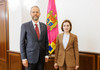 Maia Sandu l-a primit la Președinție pe ambasadorul UE Jānis Mažeiks, la final de mandat în Republica Moldova 