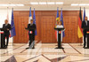 GALERIE FOTO | Emmanuel Macron, Donald Tusk și Friedrich Merz, la Chișinău, de Ziua Independenței Republicii Moldova 