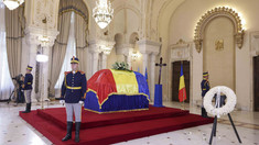 Zi de doliu național în România. Fostul președinte Ion Iliescu, înmormântat cu onoruri militare 