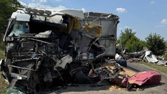 Grav accident rutier la Telenești. Un angajat IGSU aflat în misiune a decedat pe loc
