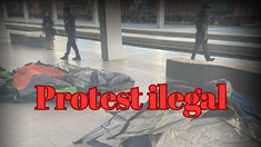 Tentativă de protest neautorizat organizat de gruparea „Șor”, dejucată de forțele de ordine. Zeci de persoane au fost reținute 