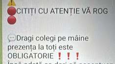 FOTO | Poliția anunță că deține probe precum că persoanele sunt intimidate și obligate să participe la protestul la care cheamă mâine Șor 