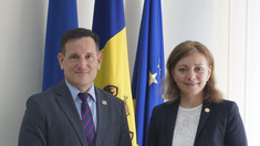 Conducerea CEC a discutat cu însărcinatul cu Afaceri ad-interim al SUA, Nick Pietrowicz, despre „buna desfășurare” a alegerilor parlamentare din 28 septembrie 