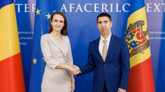 LIVE | Conferința de presă comună susținută de ministrul afacerilor externe al Republicii Moldova, Mihai Popșoi și ministra afacerilor externe a României, Oana Țoiu