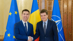Mihai Popșoi, întrevedere cu președintele român Nicușor Dan. Proiectele bilaterale și alegerile parlamentare din R. Moldova, pe agenda discuțiilor (FOTO)
