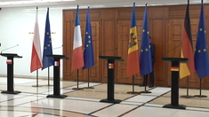 LIVE | Maia Sandu, Emmanuel Macron, Friedrich Merz și Donald Tusk susțin o conferință de presă la Chișinău