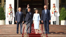 Liderii Franței, Germaniei și Poloniei, mesaj puternic de sprijin european, transmis la Chișinău: „Republica Moldova astăzi este o țară care și-a ales direcția și merge înainte” 