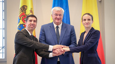 Oana Țoiu transmite un mesaj privind „hotărârea comună a României, Republicii Moldova și Ucrainei ca țările suverane să își decidă viitorul – un viitor european” 
