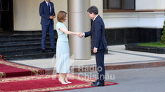 FOTO, VIDEO | Maia Sandu l-a întâmpinat pe Președintele României, Nicușor Dan, la Chișinău. Cei doi șefi de stat vor participa la deschiderea Marii Dictări Naționale