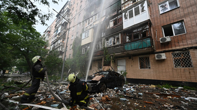 Atac al rușilor în Harkov: cel puțin 11 oameni au fost răniți